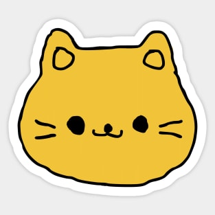 Cat Face Sticker